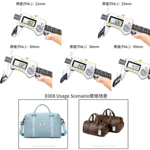 Plastic <b>Square</b> Buckle E008 <b>Adjustable</b> Webbing Buckle For Backpack Luggage Bag Hanging Parts - Product Image 3