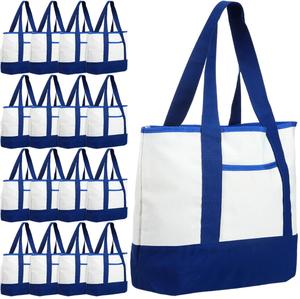 กระเป๋าผ้าแคนวาสแบบสะพายไหล่ขนาดกลาง ผลิตในจีน - Product Image 1