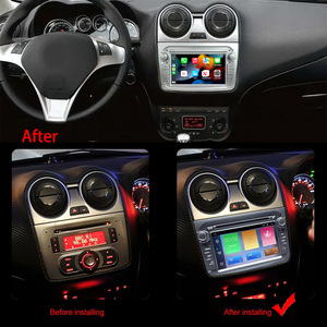 Radio para Auto con Apple CarPlay de 7'' para <span class=keywords><strong>Alfa</strong></span> Romeo <span class=keywords><strong>Mito</strong></span> 2008-2013, Android 13, FM RDS, Navegación GPS, Wifi 4G, Pantalla Táctil IPS <span class=keywords><strong>Multimedia</strong></span> - Product Image 4