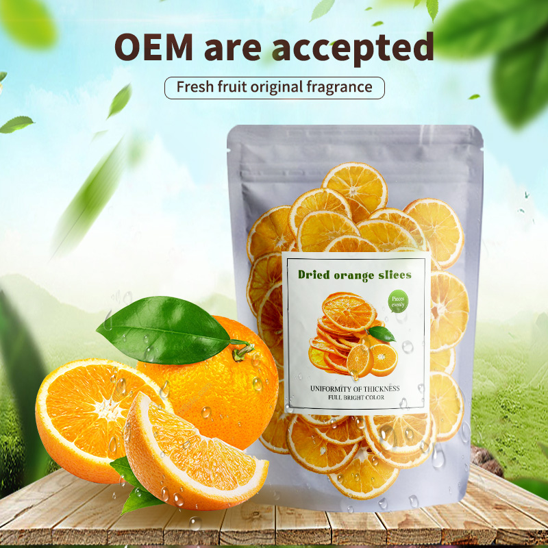 100% Puur Natuurlijke Gedroogde Citrus Sinensis Vruchten Uitgedroogd Oranje Plakjes Voor Thee