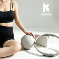 Kit de Pilates : Tapis de Yoga, Ensemble d'haltères, Anneau de résistance, Accessoires de Pilates en silicone, Bracelets de cheville et de poignet personnalisés, Barre de musculation