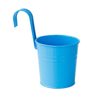 Petit pot à fleurs en fer forgé, jardinière suspendue, pots à plantes succulentes modulaires détachables à fixer au mur, panier suspendu de couleur bonbon