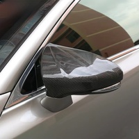 Coque de rétroviseur en fibre de carbone sèche pour Lexus IS G/LS CT RC, exclusive pour le marché international