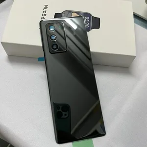 Trở lại Glass đối với Samsung Galaxy Z fold2 5g Z gấp 2 f916 W21 phía sau kính Pin Bìa trường hợp nhà ở thay thế một phần - Product Image 2