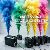 Nouvelles machines à fumée colorée pour événements : Canon à bombes décoratif pour mariages, révélations de sexe, fêtes du Nouvel An et autres événements. Liquide de fumée colorée.