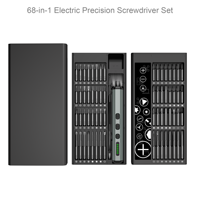 Kit de tournevis électrique sans fil 68-en-1 au lithium-ion avec embouts magnétiques pour centre de réparation – Fourniture OEM
