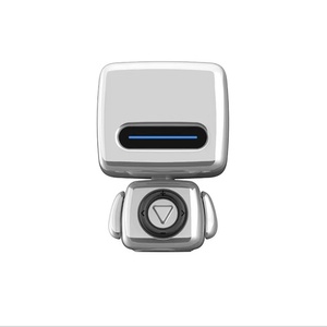 Nouvelle arrivée : haut-parleur robot en plastique avec fonction mains libres <span class=keywords><strong>et</strong></span> Bluetooth, modèle R1 - Product Image 4