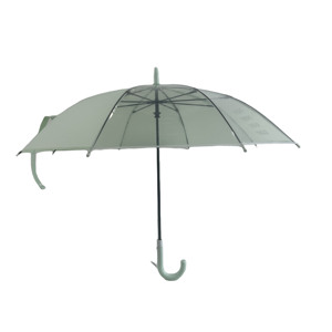 Parapluie droit de style campagnard à 6 baleines avec poignée en J, long, en fibre de verre, multifonction, pour enfants - Cadeaux publicitaires - Product Image 3