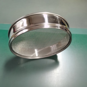 Sieve for Pharmaceutical Powder 200mm SS304 ASTM E11 <b>Mesh</b> 100-200 0.15-0.075mm Ultra Fine Laboratory Particle Analysis - Product Image 3