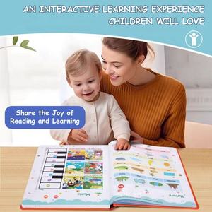 Livres sonores parlants avec plus de 470 mots Livres <span class=keywords><strong>audio</strong></span> électroniques interactifs pour les tout-petits - Product Image 2