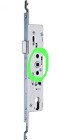 Corps de serrure multipoints à crochet et cylindre pour portes à battants en aluminium et PVC, fourni par l'usine
