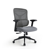 Milieu Du Dos Support Lombaire Fauteuil Visiteur Personnel De Travail Exécutif Ergonomique Chaise De Bureau