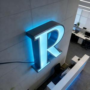 ป้ายไฟ LED 3 มิติ แบบกำหนดเอง สำหรับโลโก้ธุรกิจ ป้ายอะคริลิคเรืองแสง ป้ายหน้าร้าน ป้ายโฆษณากลางแจ้ง ติดตั้งง่าย สำหรับร้านเสริมสวย - Product Image 3