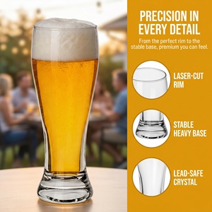 Vaso Pilsner Personalizable Grabable de 15oz con Base Engrosada, Taza de Cerveza de Grado Profesional para Hostelería, Regalo de <span class=keywords><strong>Despedida</strong></span> por Jubilación - Product Image 2