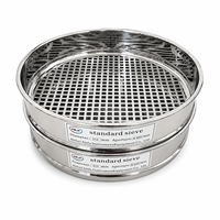 Stainless Steel Soil Sieve For Sand Testing ASTM Compliant Metal Equipment