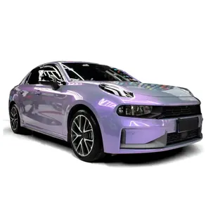 1.52*18m car wrap chameleon purple blue pink green super glossy metallic full body car vinyl wrap price vehicle wraps