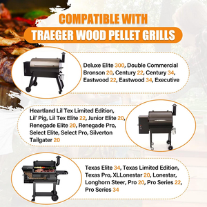 <span class=keywords><strong>Digital</strong></span> CHURRASCO Fumante Substituição Kit Universal Pellet Grill Termostato Controlador <span class=keywords><strong>PID</strong></span> Board para Traeger Elétrica Pellet Grills - Product Image 3