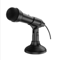 Microphone de jeu pliable filaire de 3.5mm de poche Microphone de conférence filaire portable de 3.5mm de fabrication chinoise