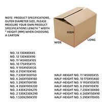 Cajas de Cartón Corrugado para Envíos, Entregas y Mudanzas, con Logotipo Personalizado, de Papel Reciclable para Embalaje y Correo
