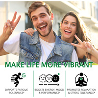 Capsules Marque Privée Naturelles Biologiques d'Extrait de Ginseng et Maca, Puissantes Capsules Maca Plus Noires, Rouges et Jaunes pour un Soutien Sexuel Masculin
