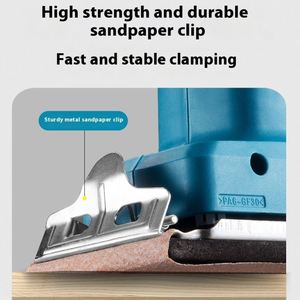 <span class=keywords><strong>Lijadora</strong></span> Orbital Eléctrica Portátil de 220V de TK Factory Direct, <span class=keywords><strong>Lijadora</strong></span> de Velocidad Constante de 400W para Acabado de Superficies y Trabajos en Madera - Product Image 4