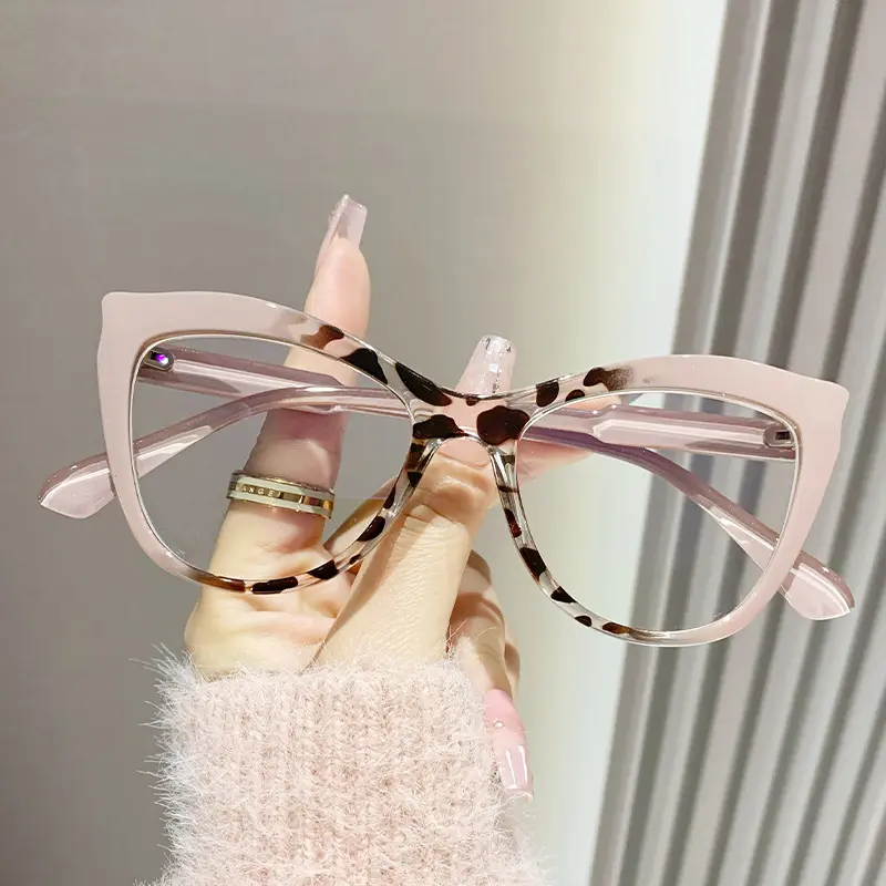 2024 패션 디자이너 안경 안티 블루 라이트 차단 안경 여성의 안경 광학 안경 프레임