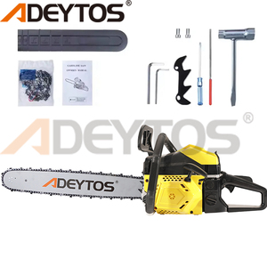 Haute qualité 52cc/58cc déplacement à deux temps 2200W/2400W essence tronçonneuse usine directe bricolage industriel OEM personnalisable - Product Image 2