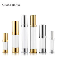 Botol Pompa Lotion Minyak Serum Tabir Surya Krim Wajah Pengap Vakum Wadah Kosmetik Isi Ulang 30Ml 50Ml 70Ml Kustom Mewah