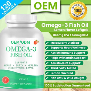 Cápsulas de Gel Suave de Aceite de Pescado para Adultos de Alta Calidad, Omega-3 EPA DHA, Antioxidante Natural, Salud Cardiovascular y de Belleza - Product Image 2