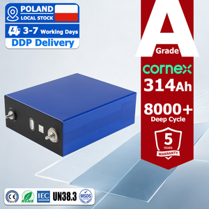 แบตเตอรี่ลิเธียมไอออน PL Stock High Power 3.2V 314Ah 330Ah เกรด A สำหรับใช้ในบ้าน ระบบกักเก็บพลังงาน Lifepo4 แบตเตอรี่โซลาร์เซลล์ - Product Image 1