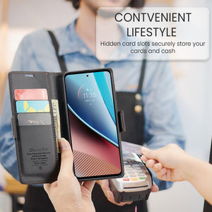 Funda de cuero genuino para Motorola G Stylus 5G logotipo personalizado funda de teléfono duradera Funda de cuero PU calidad para Moto G Stylus 5G <span class=keywords><strong>2023</strong></span> - Product Image 4