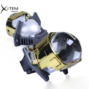 Obiettivo Bi-led da 120W 3 pollici 20000LM obiettivi per proiettori a LED per <span class=keywords><strong>fari</strong></span> H4 H7 9005 9006 alte luci basse per auto Retrofit moto - Product Image 3