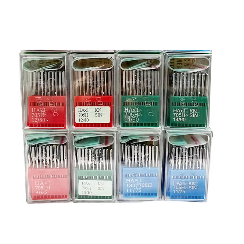 Aiguilles Pour Machines à Coudre, Aiguille Universelle Pour Machine à Coudre à 50 Points Réguliers Pour Singer, Brother, Janome, Varmax, Tailles HAX1 65/9, 75/11, 90/14, 100/16, 110/18