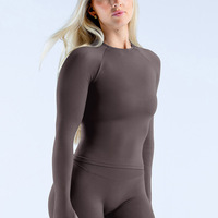 Ensemble 2 pièces décontracté style européen et américain, respirant, pour le yoga, débardeur moulant et pantalon droit infroissable pour femme
