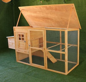 2021 yeni katı ahşap aile hayvan yuva kapalı/açık - Product Image 1