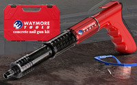 Pistolet à clous pour béton de qualité industrielle en acier inoxydable, fonctionnement silencieux, portable, manuel, haute efficacité, outil en plastique