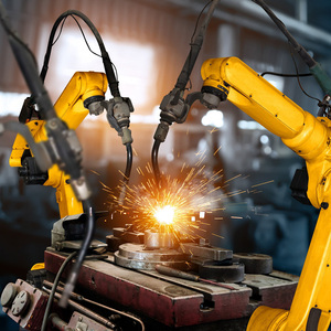 Fanuc Tự Động Hàn Robot 1500W 2000W 3000W Tại Chỗ Giàn Tig Mig Laser 6 Trục Robot Cánh Tay Robot Máy Hàn - Product Image 1