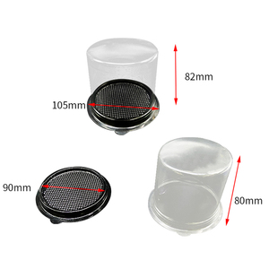 Dessert Cake Mini Packaging Box Blister Triangle Rectangle Square Single wall Double wall box Transparent Round