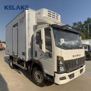 Camions frigorifiques d'occasion Sinotruk Howo 4x2 23m³ personnalisables avec conduite à droite, unités de réfrigération, prix de vente pour le transport alimentaire - Product Image 4