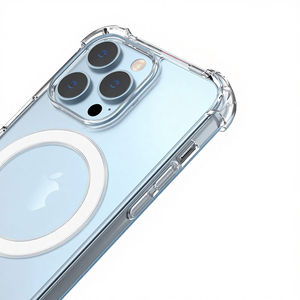 1.5mm 투명 자석 충격 방지 아이폰 17 프로 맥스 케이스 맞춤 로고 도매 - Product Image 2