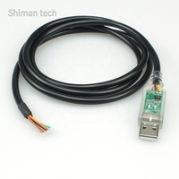 Enchufe de A MACHO, A, A, 6 cables de conexión