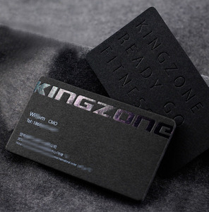 Giấy Bạc Vàng Đen Mờ Sang Trọng Tùy Chỉnh In Thiệp Cảm Ơn Kinh Doanh, Thiệp Chúc Mừng Theo Yêu Cầu Sử Dụng Của Công Ty - Product Image 3