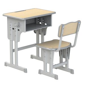 Atosun โต๊ะเก้าอี้ทำจากไม้เฟอร์นิเจอร์สำหรับนักเรียนระดับมัธยมศึกษา - Product Image 3