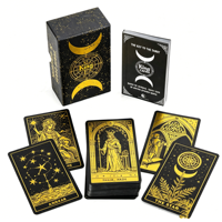 Колода карт Таро King Cards: экологичные, прочные, с закругленными/волнистыми/скошенными/квадратными/угловатыми краями, в коробке, с индивидуальным дизайном и логотипом