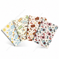 Carnet A4 à spirale avec logo personnalisé, 100 feuilles de papier premium, vente en gros directe usine