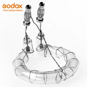 Godox tubo de reposição para anel 300w, reposição de tubo de anel para flash, adequado para godox 250sdi 300sdi 250di 300di e250 e300 flash