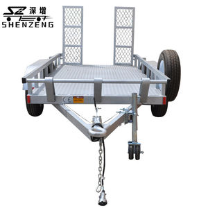 Venta directa de fábrica <span class=keywords><strong>Precio</strong></span> más barato 2,5 T Auto Transporte Excavadora <span class=keywords><strong>Remolque</strong></span> Utilidad Jaula <span class=keywords><strong>Remolque</strong></span> - Product Image 5