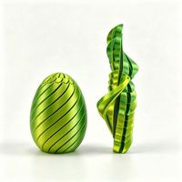 Best Value Biodegradable PLA Material Hinged 3D Printed Fidget Egg with Articulated Design - Wholesale Supplier