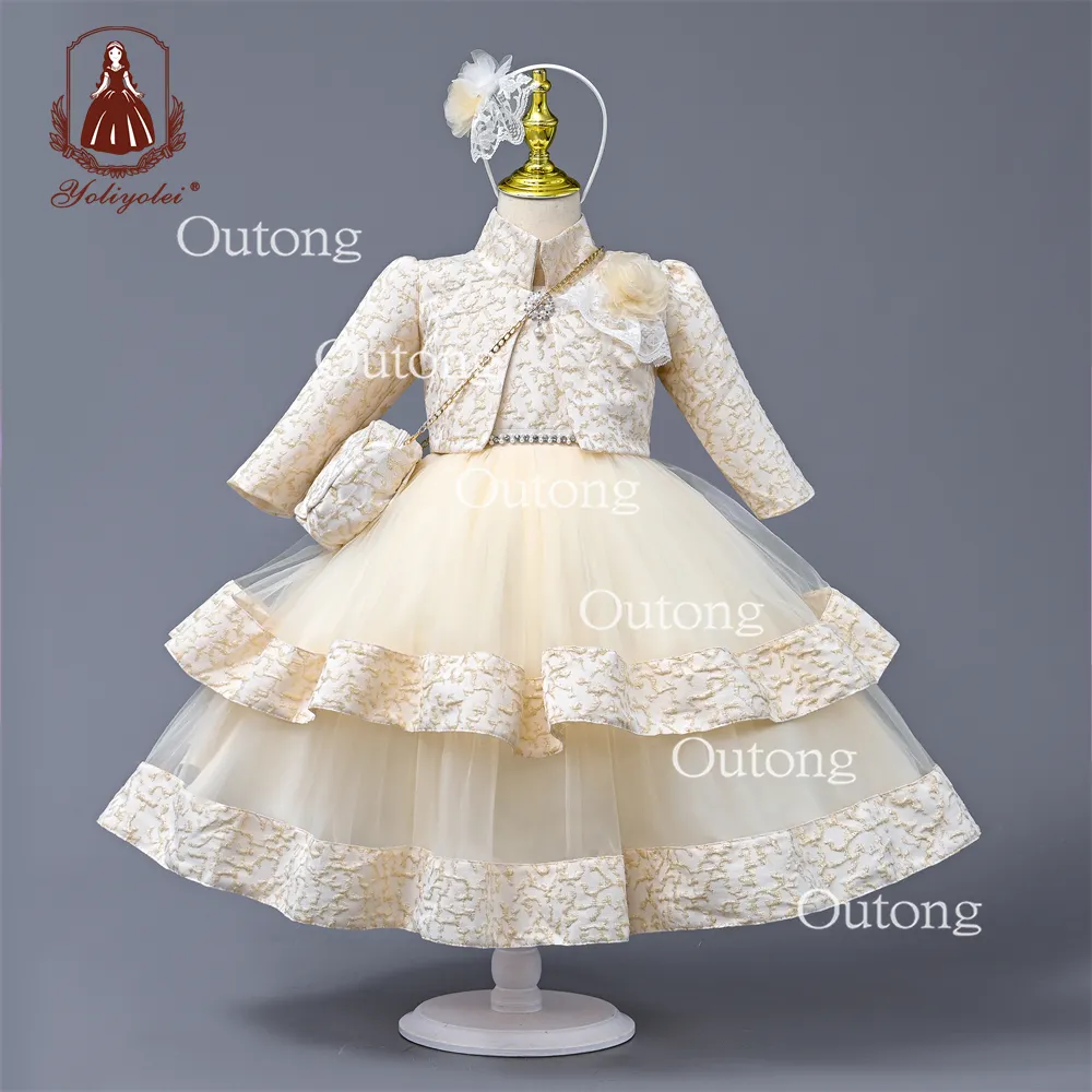 Outong 2023 Custom Princess, Clothing Wholesale Baby Fashion Girl Clothes/