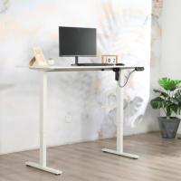 Bureau Ergonomique Moderne Électrique à Hauteur Réglable, Construction Acier et Bois, Capacité de Charge 70kg, Fixation Murale, Idéal Bureau/Hôpital